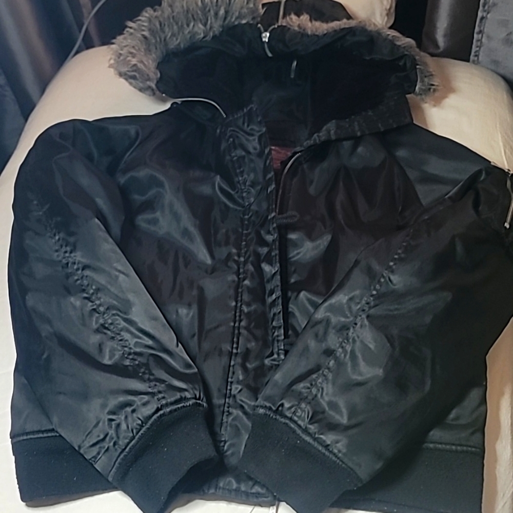 Black Bomber Jacket